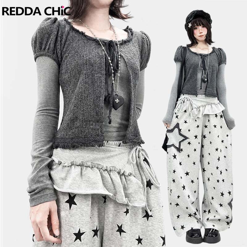 Shirts - REDDACHiC Cardigan con maniche a sbuffo,
