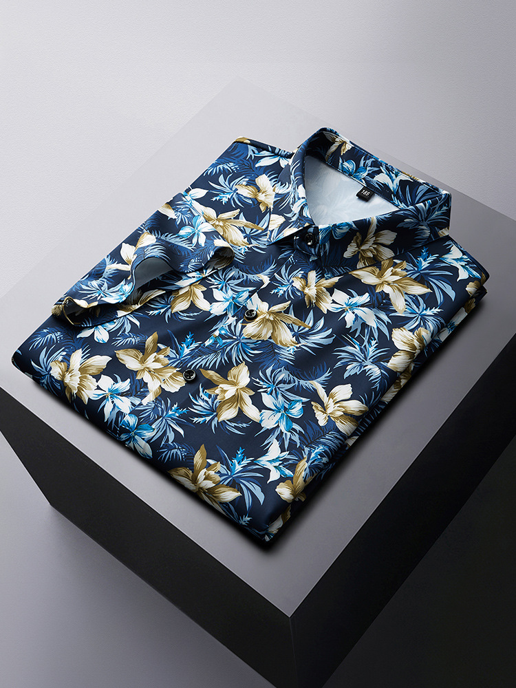 Vintage Hawaiian Floral Shirt - Camicie da uomo taglie forti 12XL