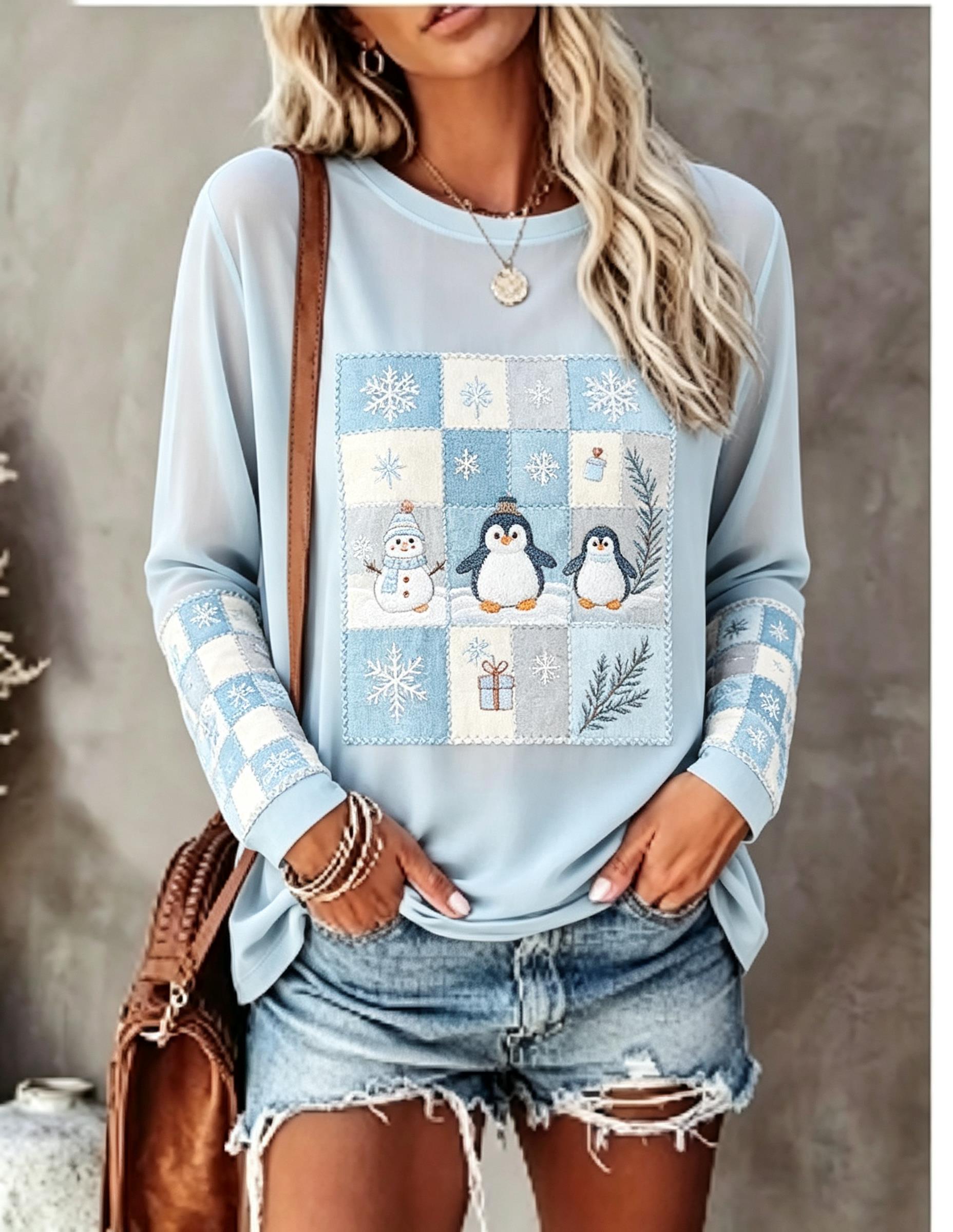 T-Shirts - Maglietta a maniche lunghe da donna
