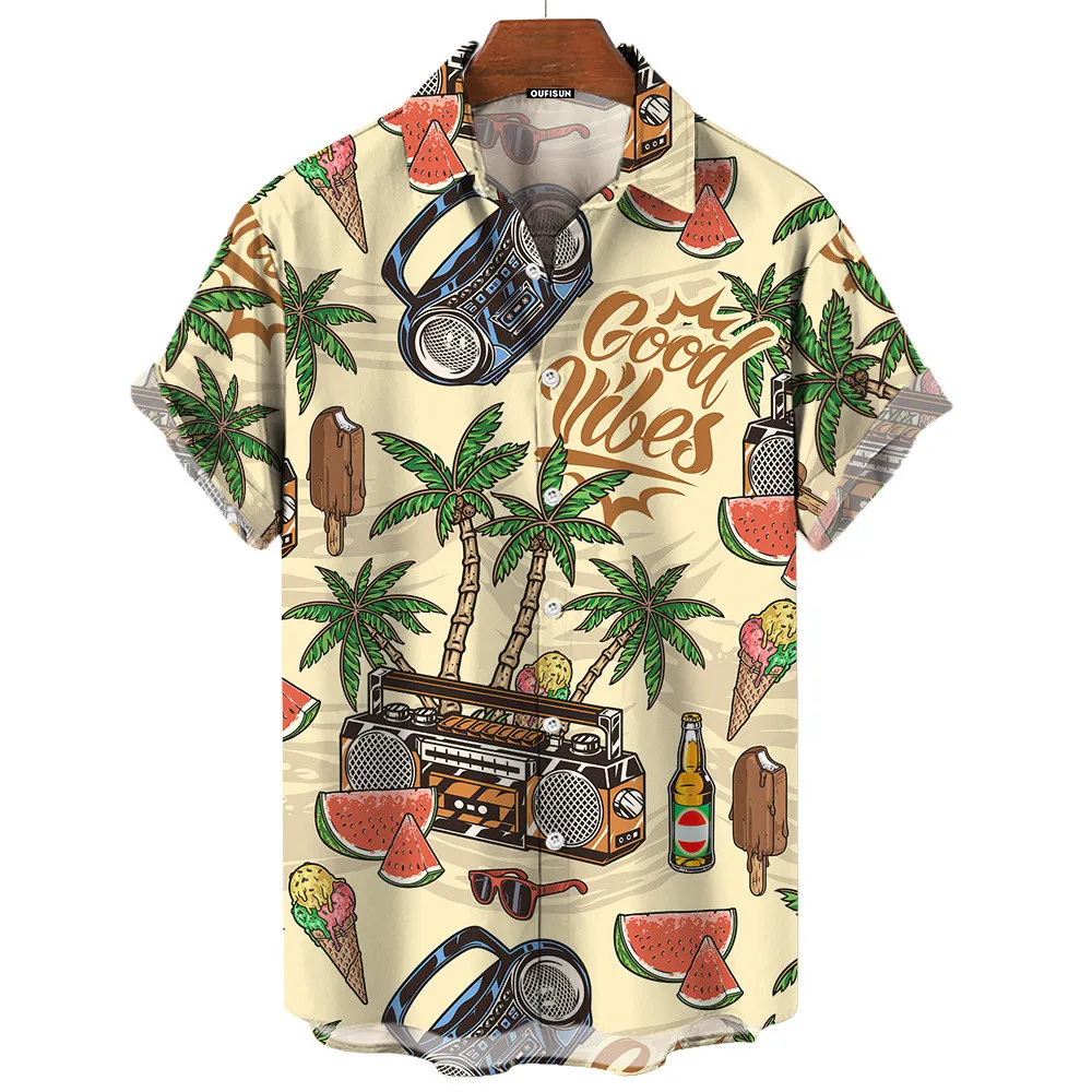 Camicia hawaiana da uomo, stil - Vintage Hawaiian Floral Shirt recensione e prezzo