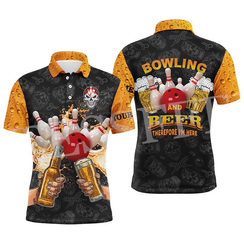 Nome personalizzato Strike Bow - Short Sleeve Bowling Shirt Retro recensione e prezzo