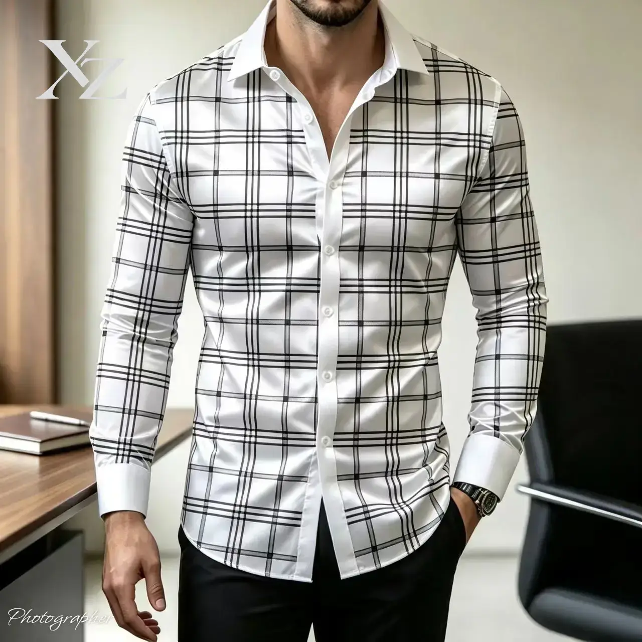 Camicia elegante a maniche lun - Mens Satin Silk Dress Shirt recensione e prezzo