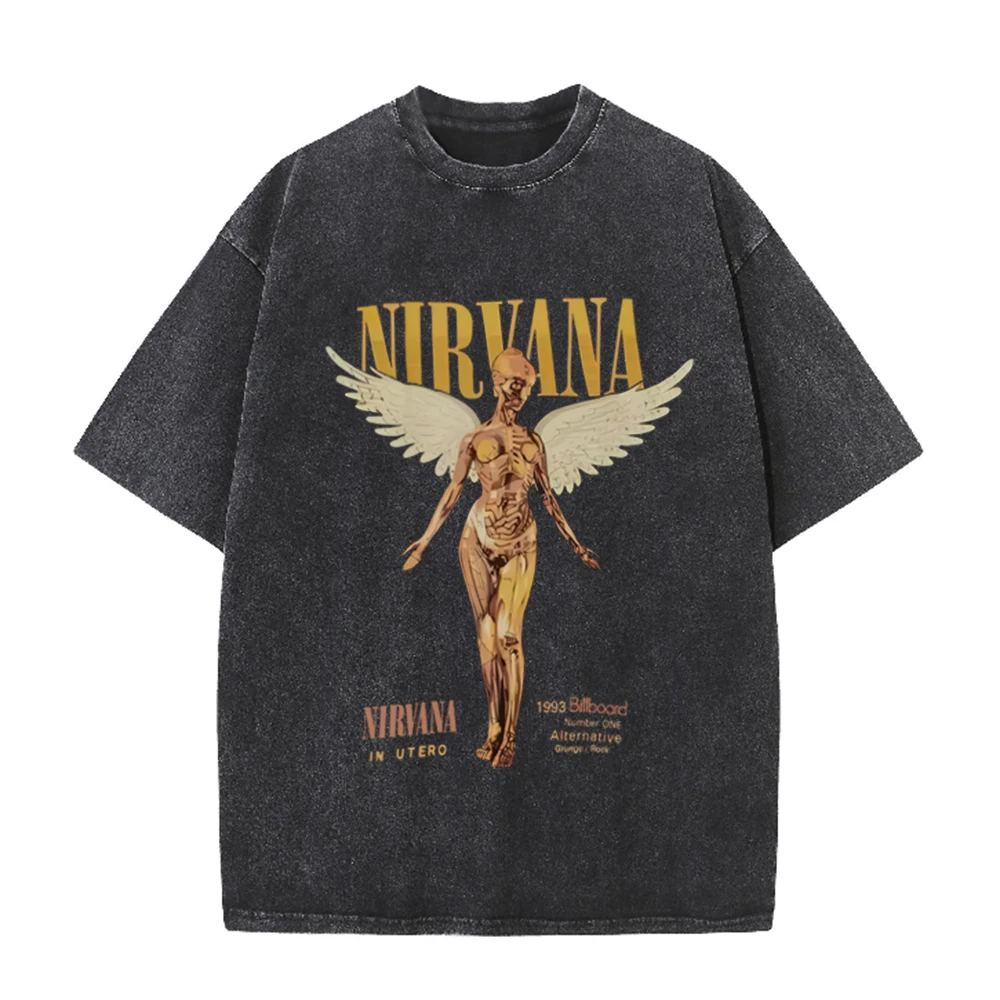 T-shirt Oversize Effetto Acid  - Acid Wash Vintage Graphic T Shirt recensione e prezzo