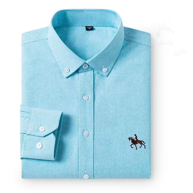 Camicie Oxford da uomo in 100% - Oxford Cotton Casual Shirt Business recensione e prezzo