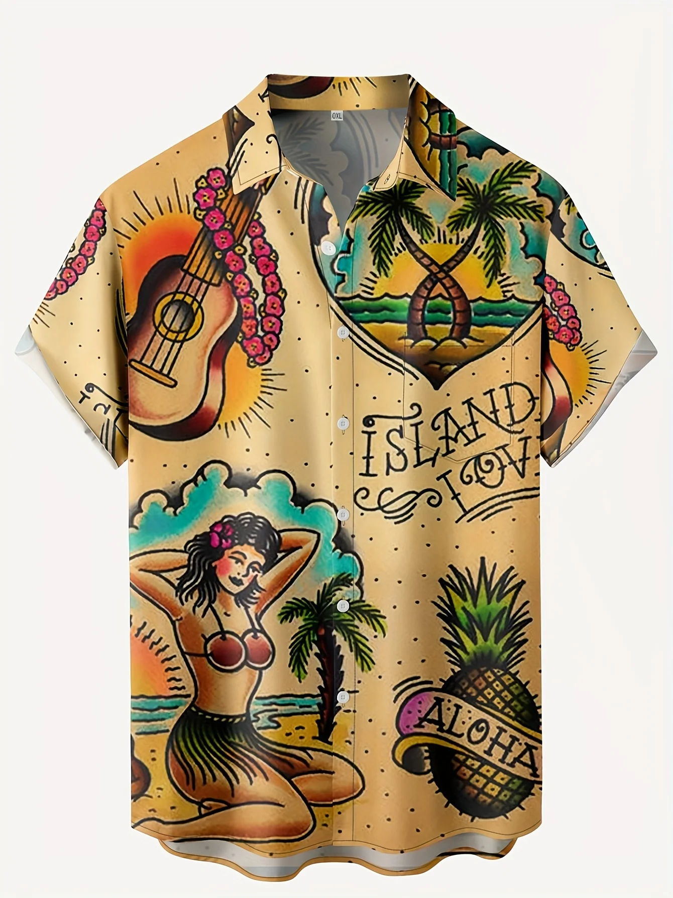 Camicie Hawaiane da Uomo con S - Vintage Hawaiian Floral Shirt recensione e prezzo