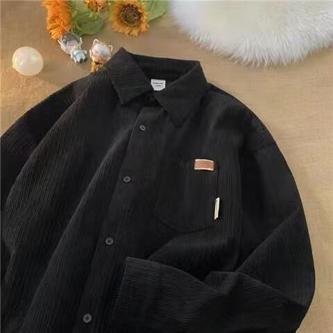Camicia da uomo in velluto a c - Corduroy Button Up Shirt Men recensione e prezzo